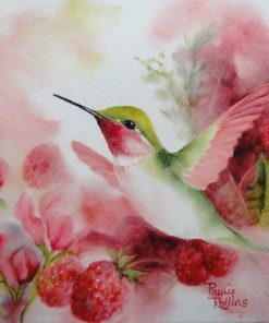 Hummingbird Flowers Diamond Painting Kit - DIY
