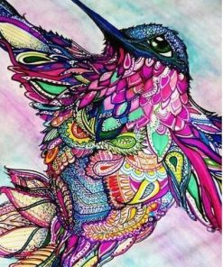 Hummingbird Colors Diamond Painting Kit - DIY