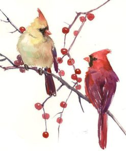 Cardinal Artist Diamond Painting Kit - DIY