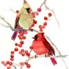 Cardinal Male And Female Diamond Painting Kit - DIY