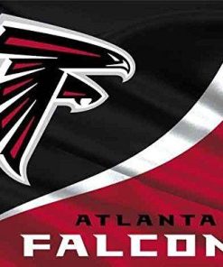 Atlanta Falcons Red And Black Painting Kit - DIY