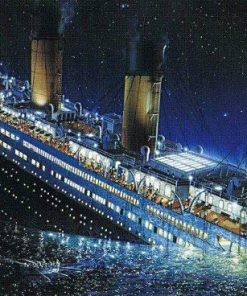 Titanic Sinks Painting Kit - DIY
