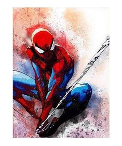 Spiderman Colors Diamond Painting Kit - DIY