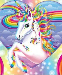 Rainbow Unicorn Diamond Painting Kit - DIY