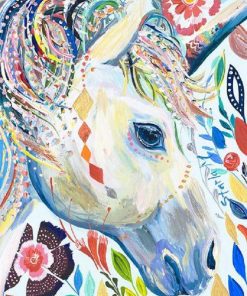 Watercolor Unicorn Diamond Painting Kit - DIY