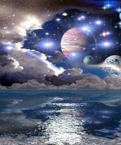 Space Planets Diamond Painting Kit - DIY