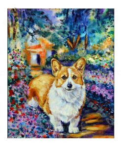 Corgi Cut Dog Diamond Painting Kit - DIY