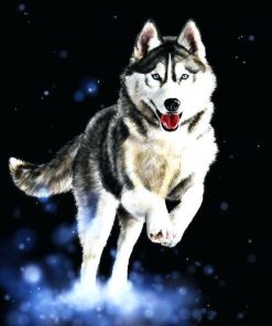 Husky Cut Diamond Painting Kit - DIY