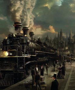 City Train Diamond Painting Kit - DIY