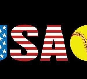 Softball USA Team Diamond Painting Kit - DIY