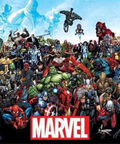 Marvel Full Diamond Painting Kit - DIY