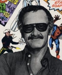 Stan Lee And Marvel Diamond Painting Kit - DIY