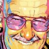 Rainbow Stan Lee Diamond Painting Kit - DIY