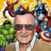 Comics Stan Lee Diamond Painting Kit - DIY