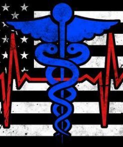 Nurse And Flag Diamond Painting Kit - DIY