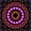 Mandala Purple Diamond Painting Kit - DIY