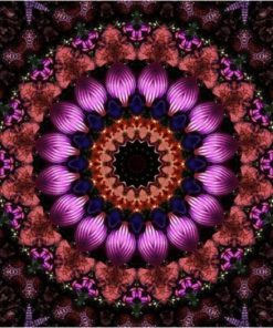 Mandala Purple Diamond Painting Kit - DIY