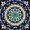 Mandala Blue And Green Diamond Painting Kit - DIY