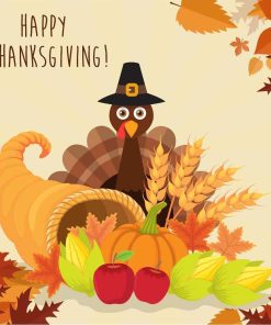 Turkey Thanksgiving Day Diamond Painting Kit - DIY