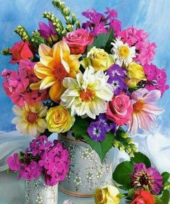 Flower Diamond Painting Kit - DIY Flower-3