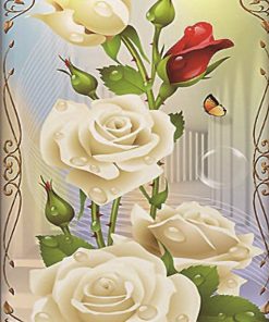 Flower Diamond Painting Kit - DIY Flower-7