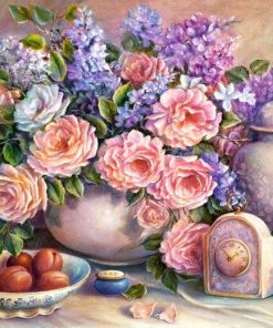 Flower Diamond Painting Kit - DIY Flower-12