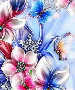 Flower Diamond Painting Kit - DIY Flower-41