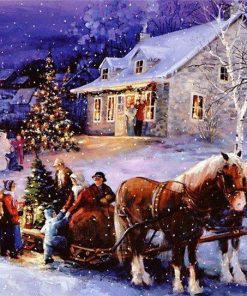 Christmas Diamond Painting Kit - DIY Christmas-7