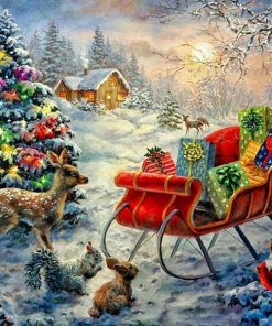 Christmas Diamond Painting Kit - DIY Christmas-26