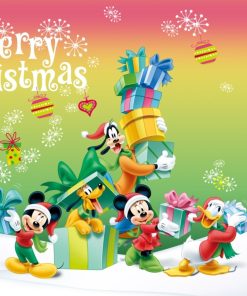 Disney Christmas Diamond Painting Kit - DIY Disney Christmas-4