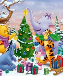 Disney Christmas Diamond Painting Kit - DIY Disney Christmas-10