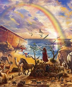 The Noah's Ark Animals Diamond Painting Kit - DIY
