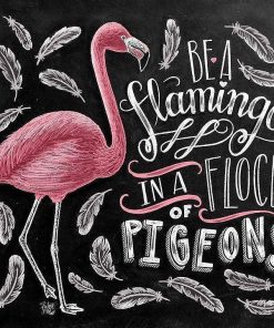 Be A Flamingo Colors Diamond Painting Kit - DIY