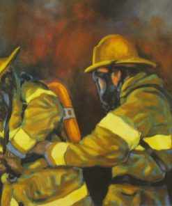 5d Fireman Firefighter Diamond Painting Kit Premium-8