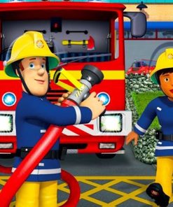 5d Fireman Firefighter Diamond Painting Kit Premium-21