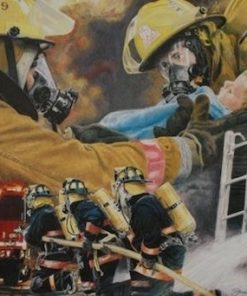 5d Fireman Firefighter Diamond Painting Kit Premium-23