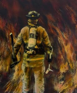 5d Fireman Firefighter Diamond Painting Kit Premium-25