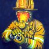5d Fireman Firefighter Diamond Painting Kit Premium-27