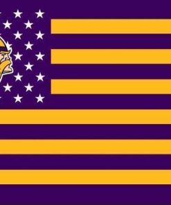 Minnesota Vikings Flag Diamond Painting Kit - DIY