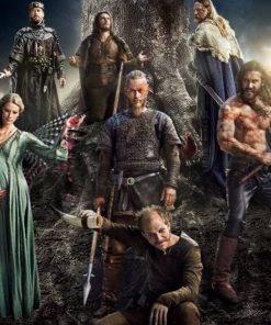 Vikings Black Diamond Painting Kit - DIY