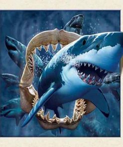 Shark Animal Diamond Painting Kit - DIY