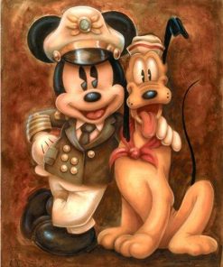 Mickey Police Diamond Painting Kit - DIY