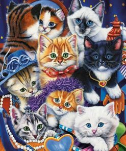 5d Cat Diamond Painting Kit Premium-7