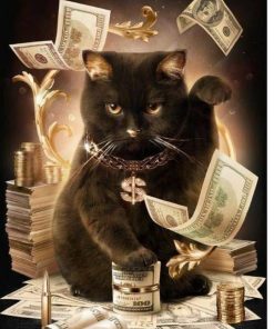 5d Cat Diamond Painting Kit Premium-11