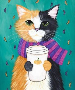 5d Cat Diamond Painting Kit Premium-12