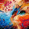 5d Cat Diamond Painting Kit Premium-19