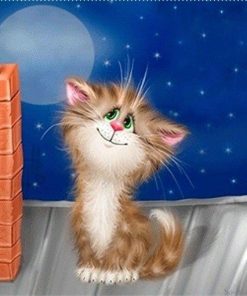 5d Cat Diamond Painting Kit Premium-20