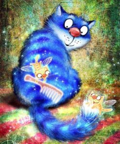 5d Cat Diamond Painting Kit Premium-38