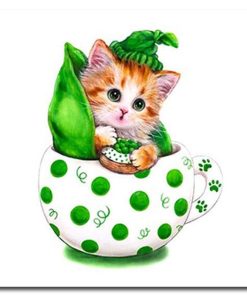 5d Cat Diamond Painting Kit Premium-40