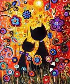 5d Cat Diamond Painting Kit Premium-64